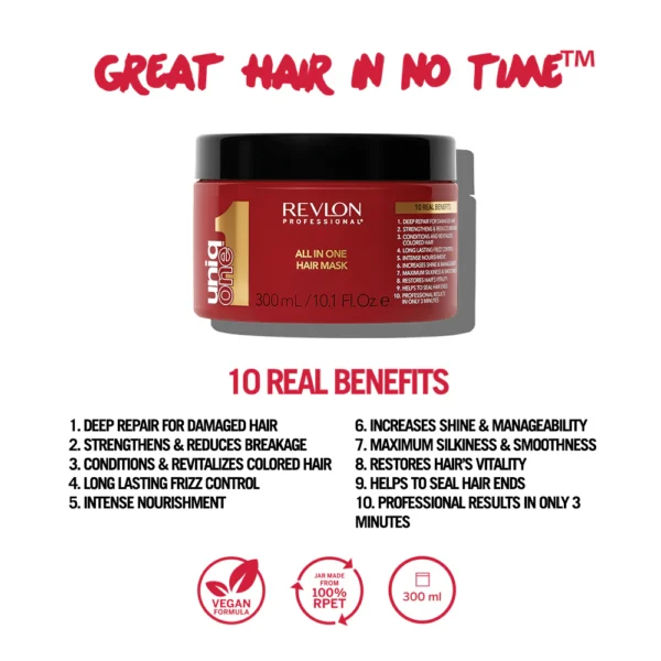 Revlon Professional Uniqone™ Hair Super Mask 300 ML - Image 3