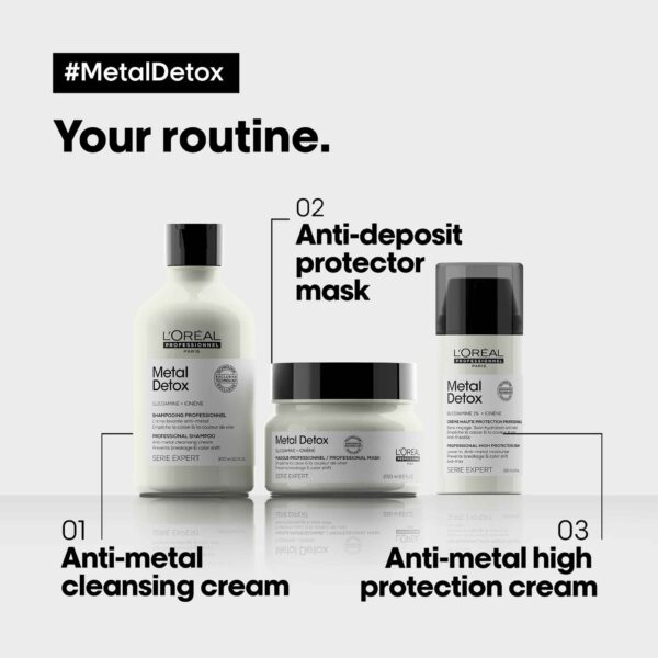L'Oréal Professionnel Metal Detox High Protection Cream 100 ML - Image 5