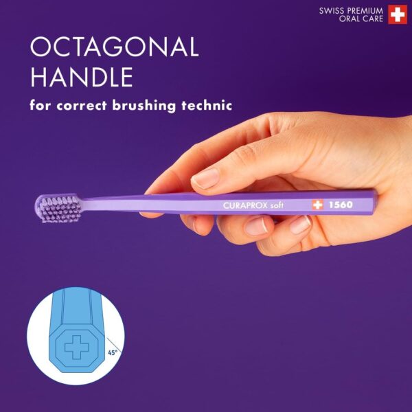 Curaprox Toothbrush Set CS 5460 – Ultra Soft Manual Toothbrushes - Image 6