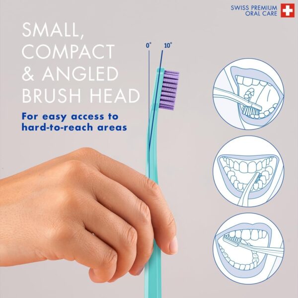 Curaprox Toothbrush Set CS 5460 – Ultra Soft Manual Toothbrushes - Image 4