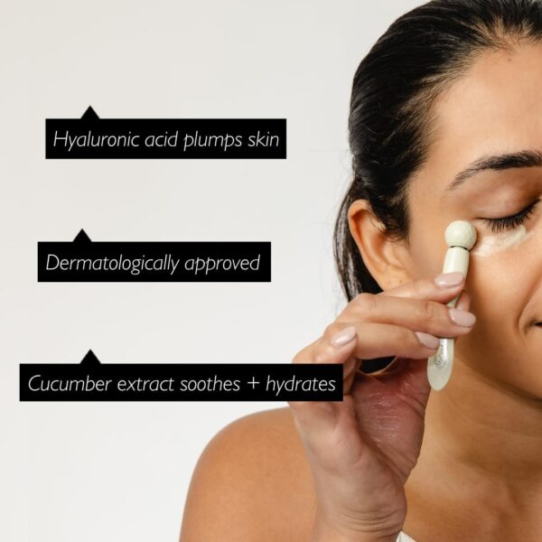 UpCircle Eye Cream With Coffee And Hyaluronic Acid 15ml - Image 3
