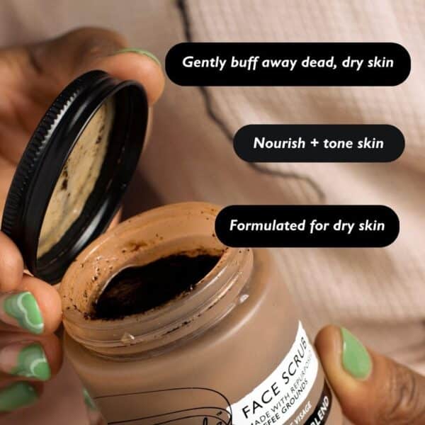 UpCircle Coffee Face Scrub - Citrus Blend - Image 3