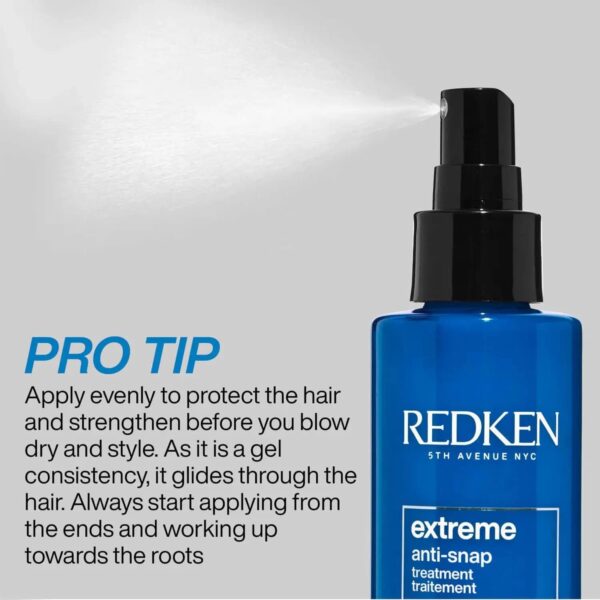 Redken | Leave-In Treatment, Reduces Appearance of Split Ends, Extreme Anti Snap, 250 ml - Image 3