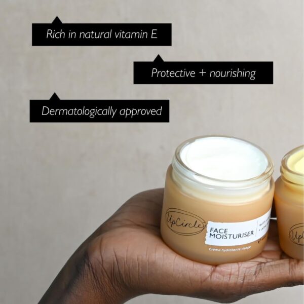 UpCircle Face Moisturiser with Argan Powder - Image 4