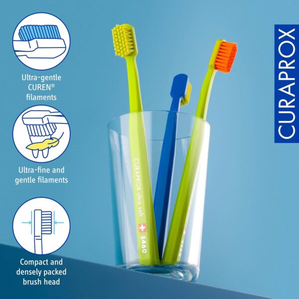 Curaprox Toothbrush Set CS 5460 – Ultra Soft Manual Toothbrushes - Image 10