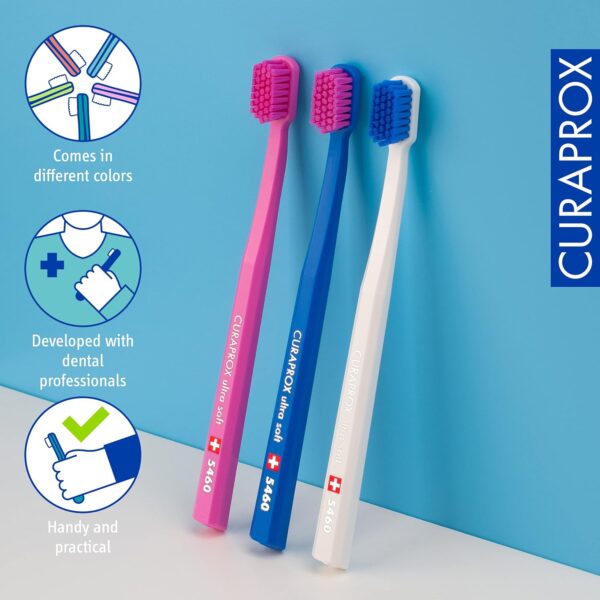 Curaprox Toothbrush Set CS 5460 – Ultra Soft Manual Toothbrushes - Image 8